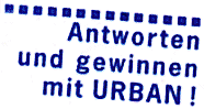 Antworten und gewinnen mit URBAN !